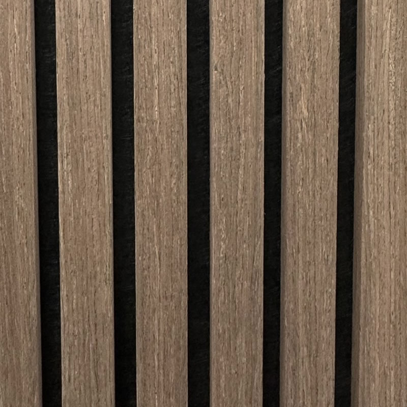 Acoustic wall panel black oak Acoustic wall panel black oak